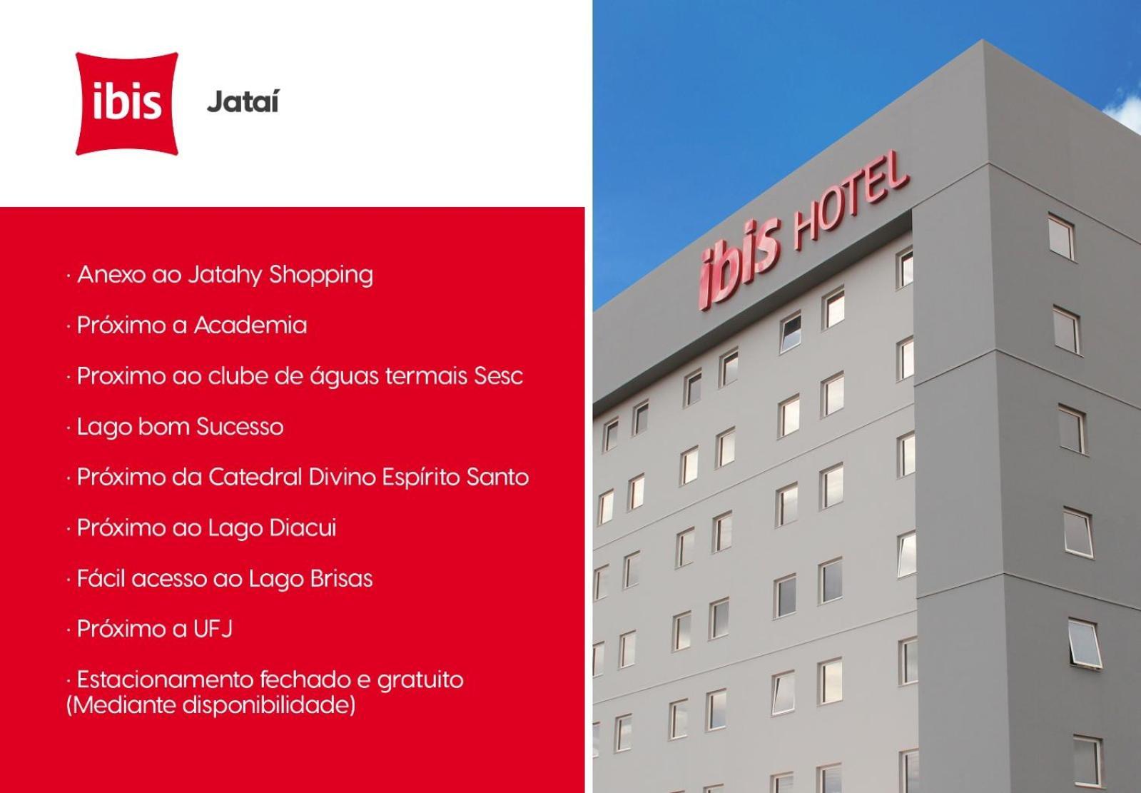 Hotel Ibis Jataí Esterno foto